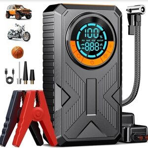 Source Unknown Portable Air Compressor with Digital Display